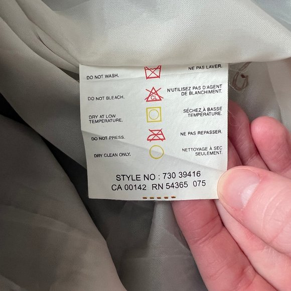 Vintage Oversized Houndstooth Plaid Wool Knit Blazer Jacket Coat Preppy Academia - Picture 6 of 8